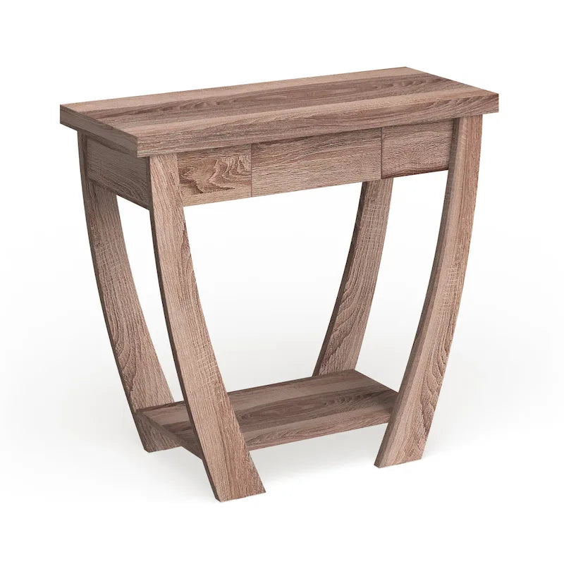Console moderne à 1 étagère de 91 cm