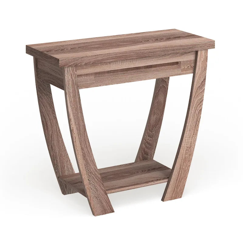 Console moderne à 1 étagère de 91 cm