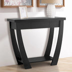 Console moderne à 1 étagère de 91 cm
