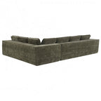 Canapé modulaire minimaliste avec matériaux avancés pour le confort et le style