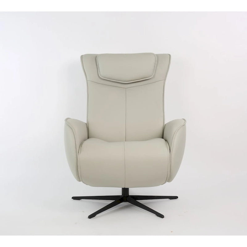 Fauteuil inclinable en cuir