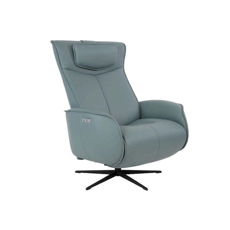 Fauteuil inclinable en cuir