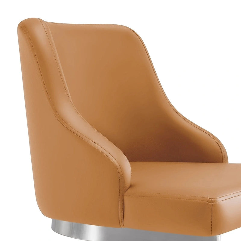 Tabouret de bar en velours/simili cuir, tabourets de comptoir (lot de 3) - 48 L x 52 P x 93 H cm