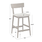 Tabouret de comptoir de 66 cm