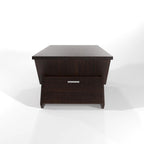 Table basse à café moderne Espresso 4 étagères de 47 pouces