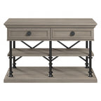 Console design avec étagères