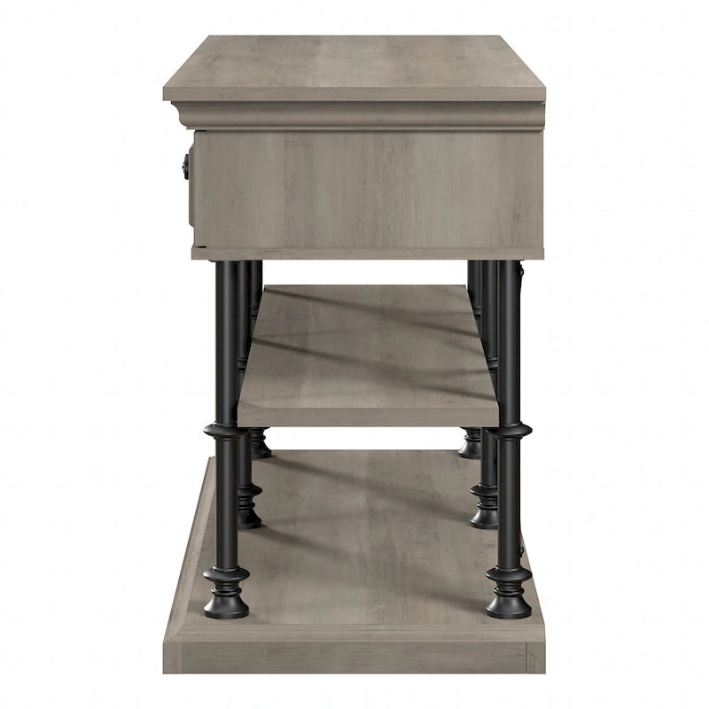 Console design avec étagères