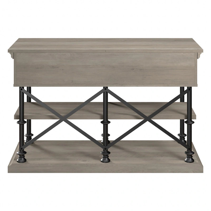 Console design avec étagères