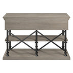 Console design avec étagères