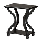 Table d'appoint en bois classique et traditionnelle