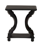 Table d'appoint en bois classique et traditionnelle