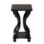 Table d'appoint en bois classique et traditionnelle