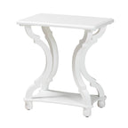 Table d'appoint en bois classique et traditionnelle