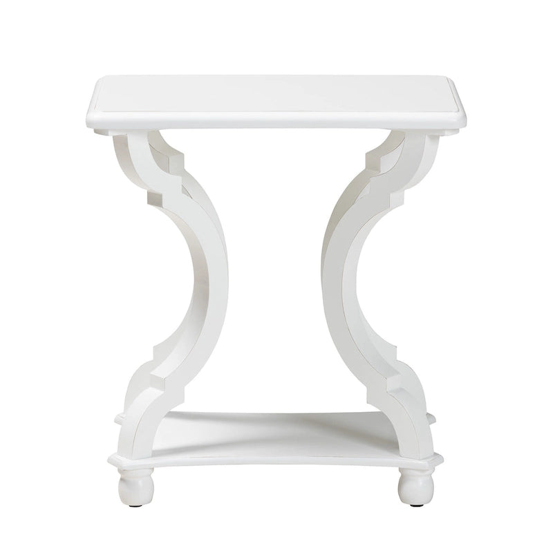 Table d'appoint en bois classique et traditionnelle