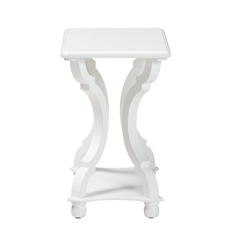 Table d'appoint en bois classique et traditionnelle