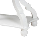 Table d'appoint en bois classique et traditionnelle