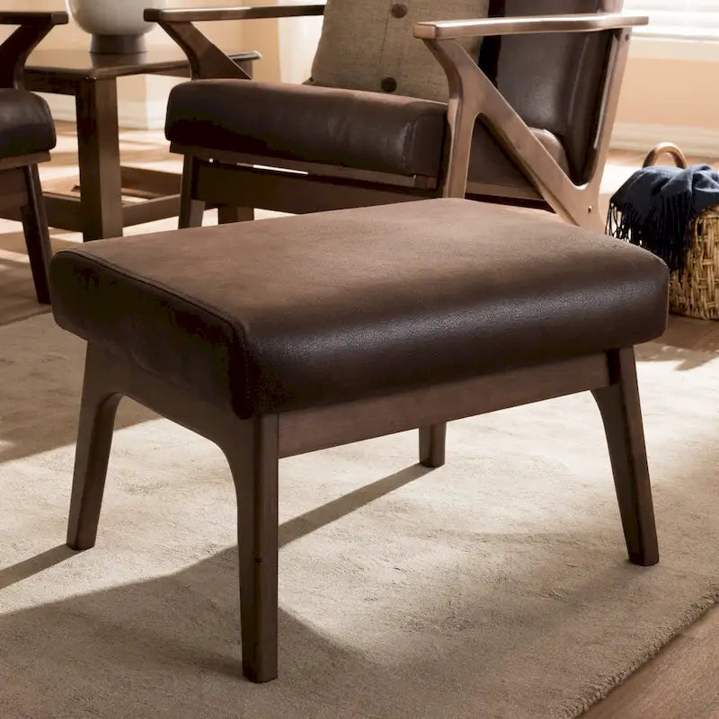Ottoman d'époque mid-century