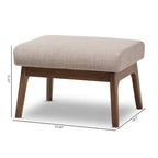 Ottoman d'époque mid-century