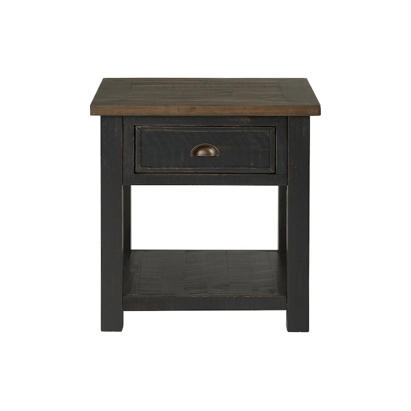 Table d'appoint en bois massif