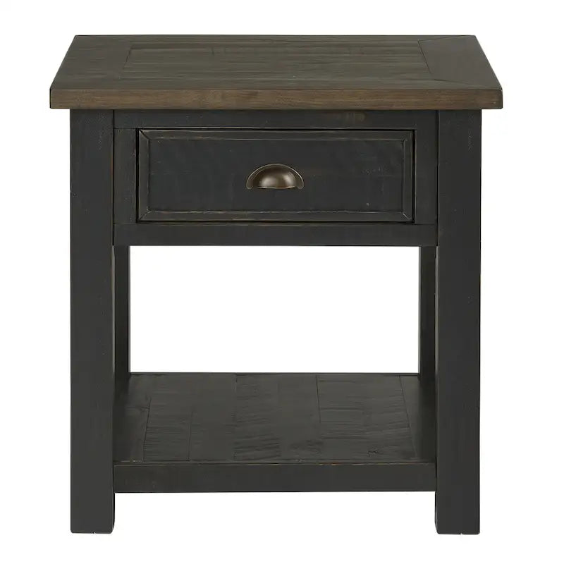 Table d'appoint en bois massif