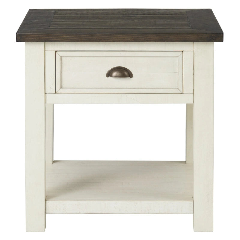 Table d'appoint en bois massif