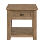 Table d'appoint en bois massif