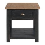 Table d'appoint en bois massif