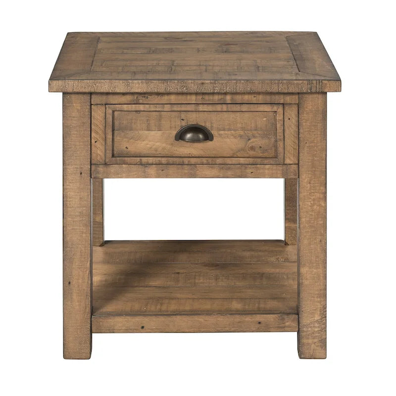 Table d'appoint en bois massif