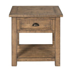 Table d'appoint en bois massif