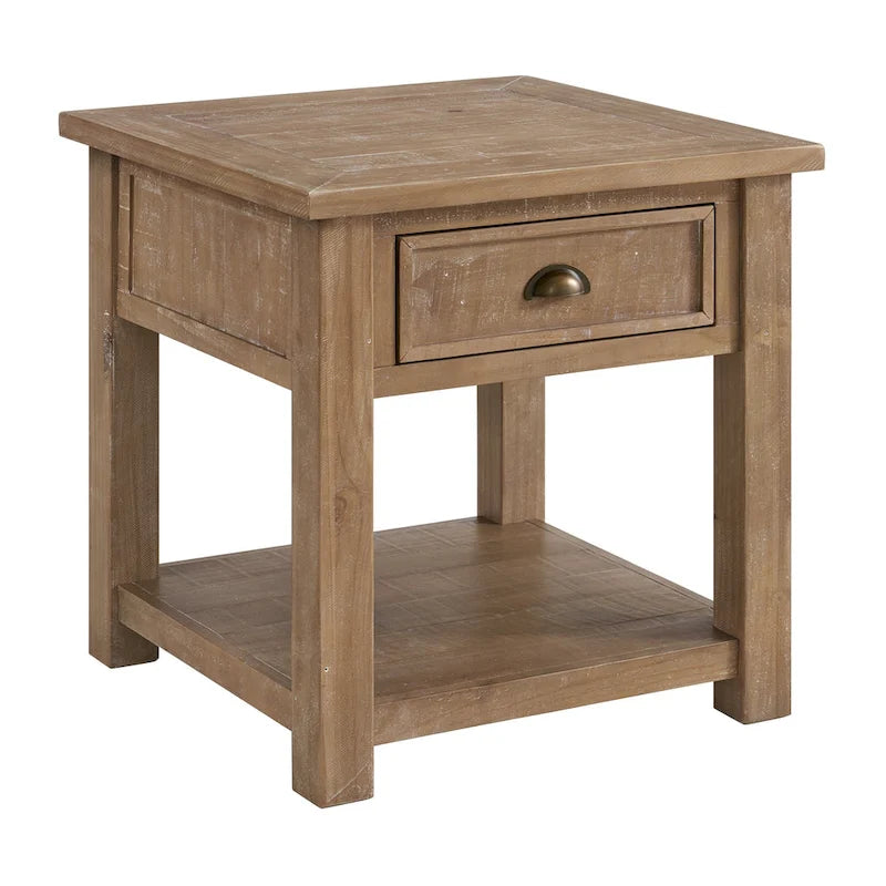 Table d'appoint en bois massif
