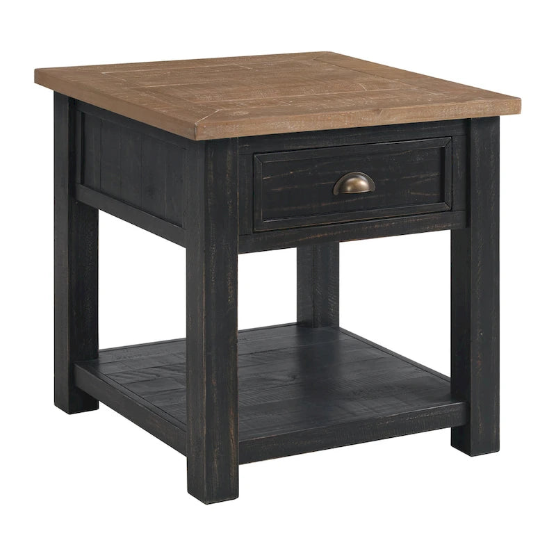 Table d'appoint en bois massif