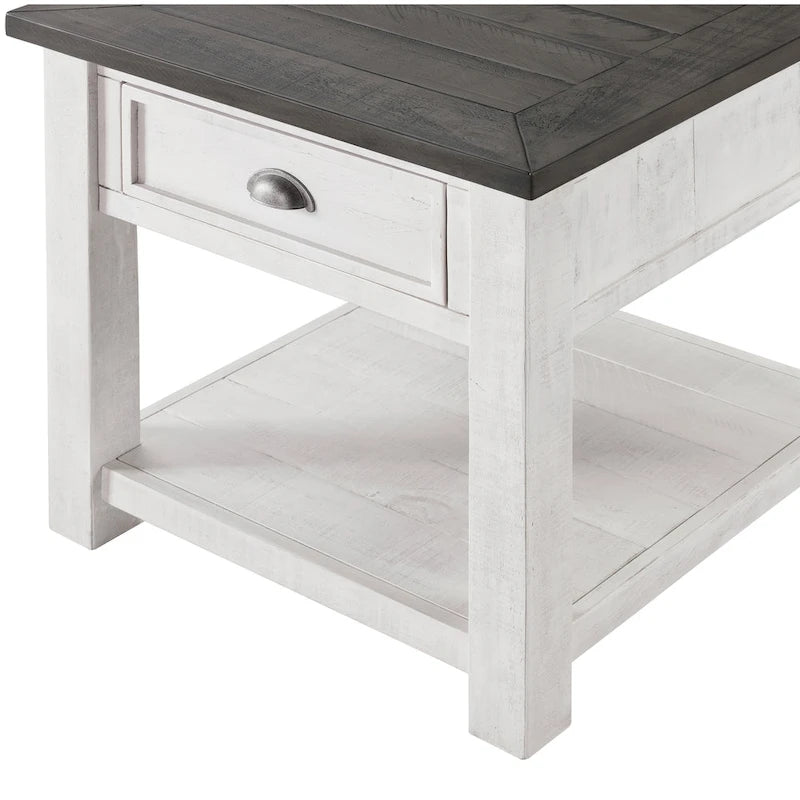 Table d'appoint en bois massif