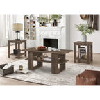 Table basse avec 2 tables d'appoint