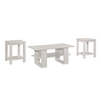 Table basse avec 2 tables d'appoint