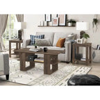Table basse avec 2 tables d'appoint