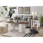 Table basse avec 2 tables d'appoint
