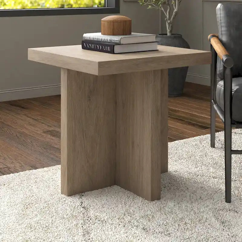 Table d'appoint rectangulaire large de 22 po