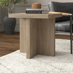 Table d'appoint rectangulaire large de 22 po