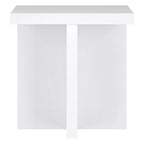 Table d'appoint rectangulaire large de 22 po