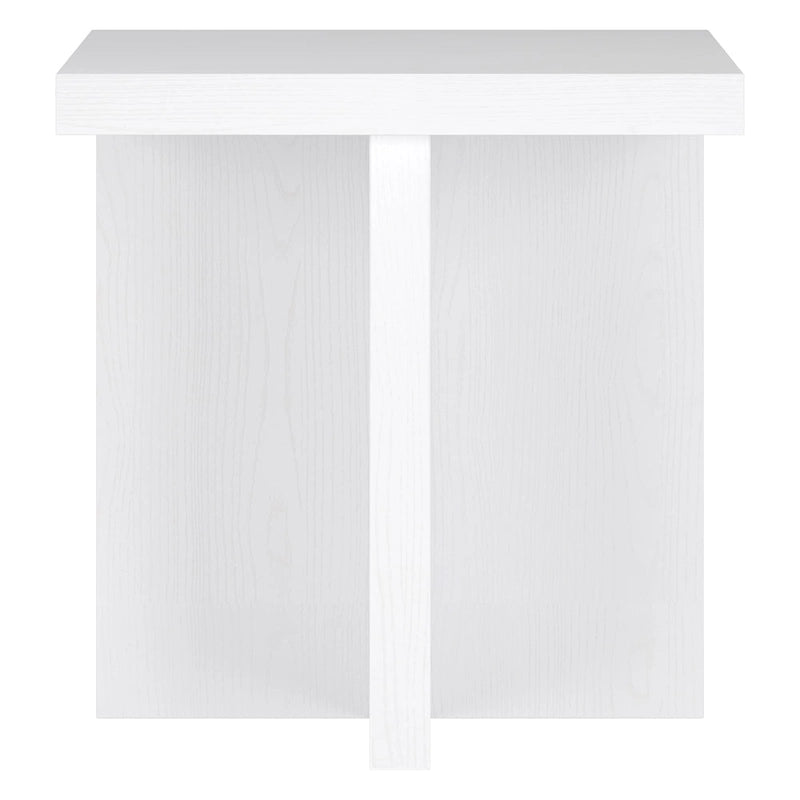 Table d'appoint rectangulaire large de 22 po