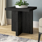 Table d'appoint rectangulaire large de 22 po