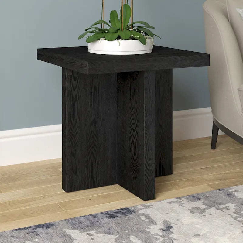 Table d'appoint rectangulaire large de 22 po