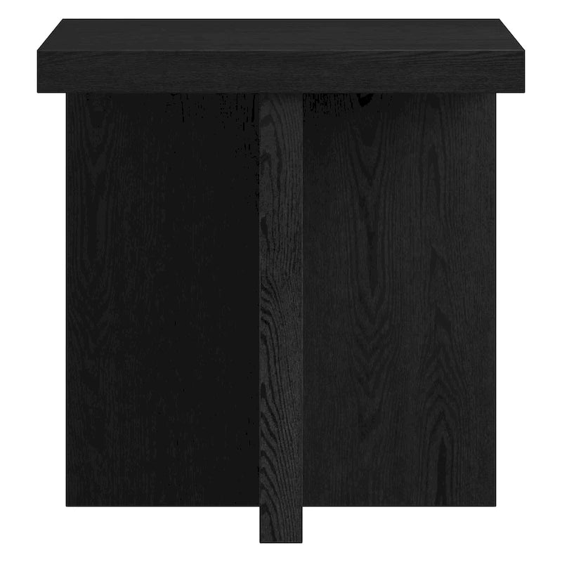 Table d'appoint rectangulaire large de 22 po