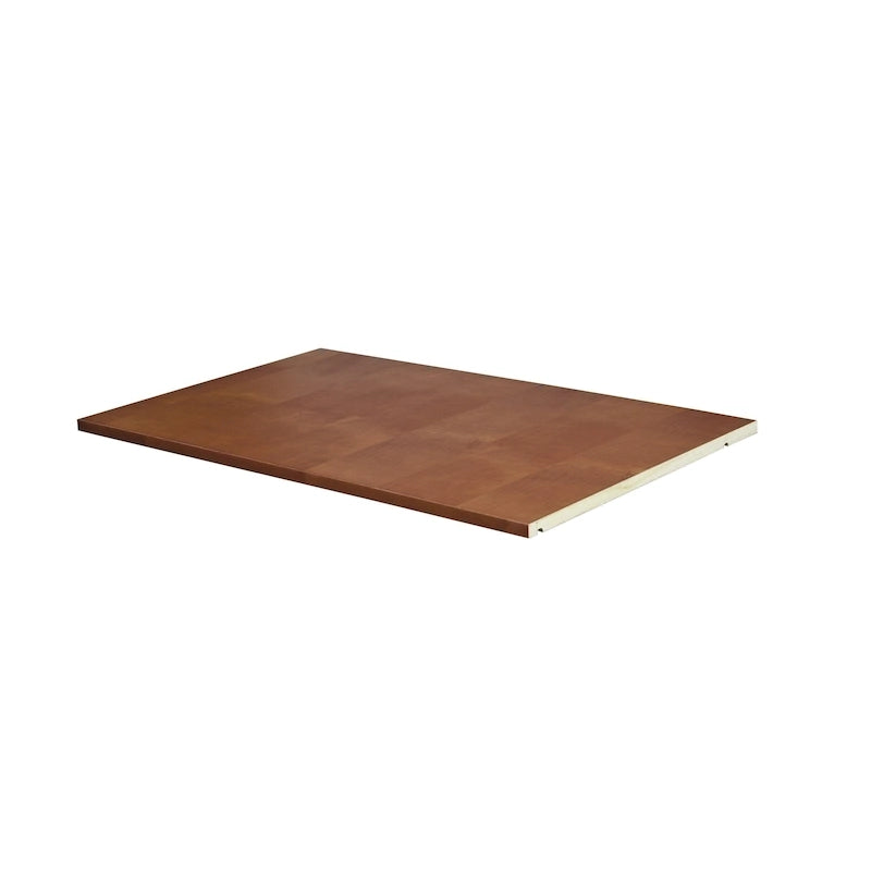 Grande tablette simple 100 % bois massif pour armoires-penderies