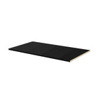 Grande tablette simple 100 % bois massif pour armoires-penderies