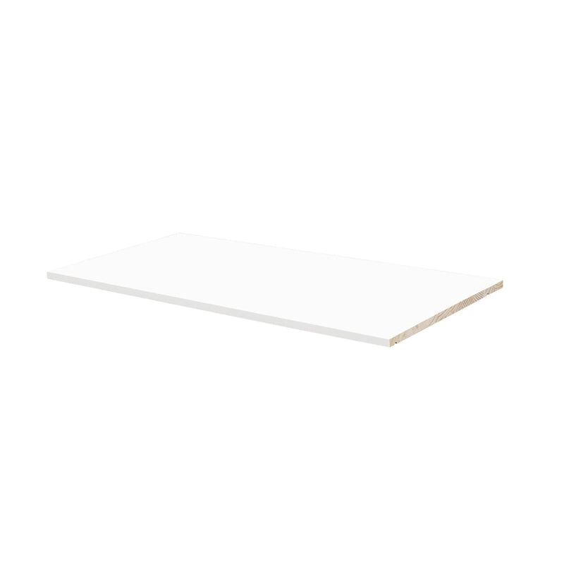 Grande tablette simple 100 % bois massif pour armoires-penderies