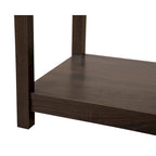 Table de chevet en bois avec 1 tiroir et étagère