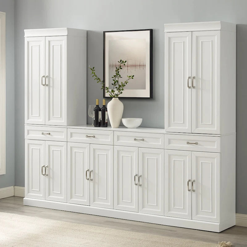 Crosley Stanton 3Pc Sideboard And Pantry Set - 14.5x95x78