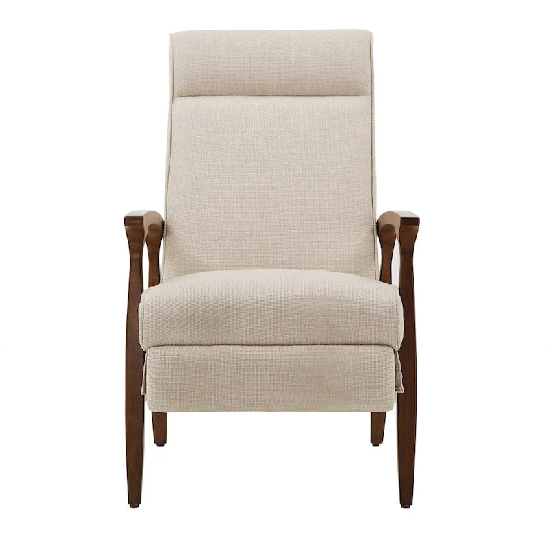 Fauteuil inclinable de style Mid-Century de 25,75 po de large