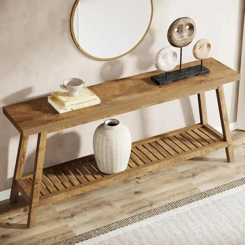 Console de table d'entrée de ferme de 180 cm